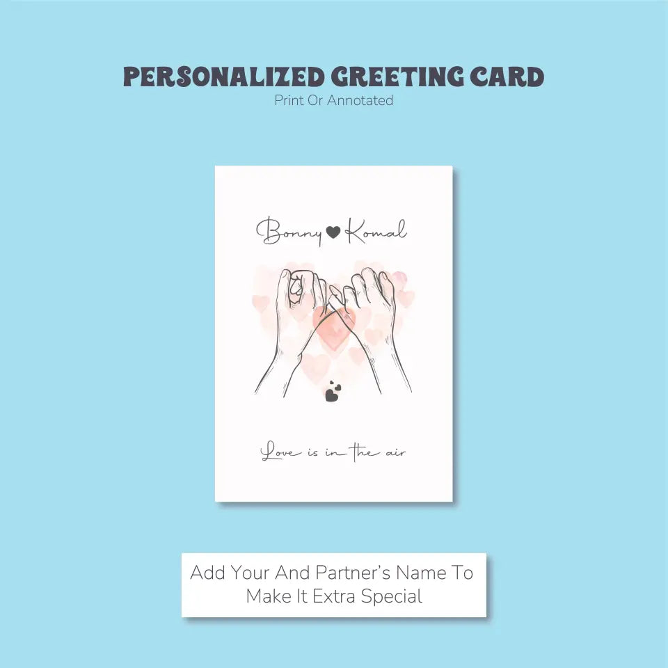 Personalized Hand Holding ART