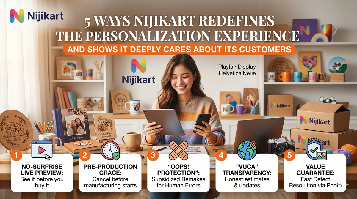 5 Ways Nijikart Redefines the Personalization Experience and shows it deeply cares about its customers