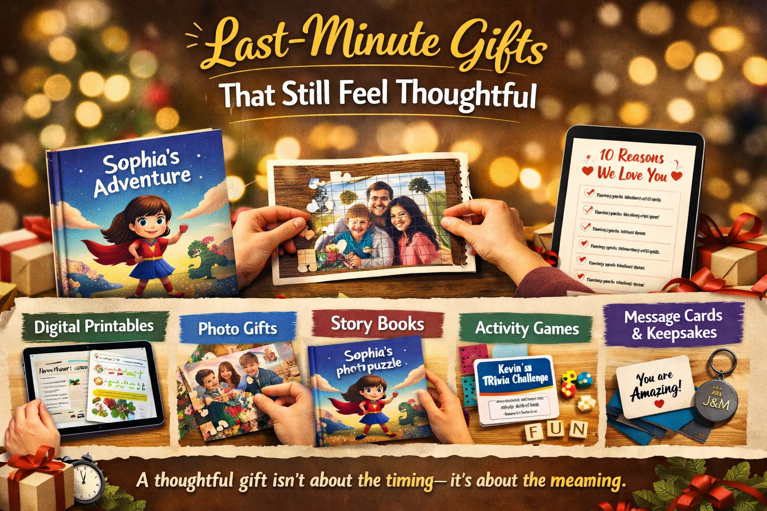 Last-Minute Gifts That Still Feel Thoughtful