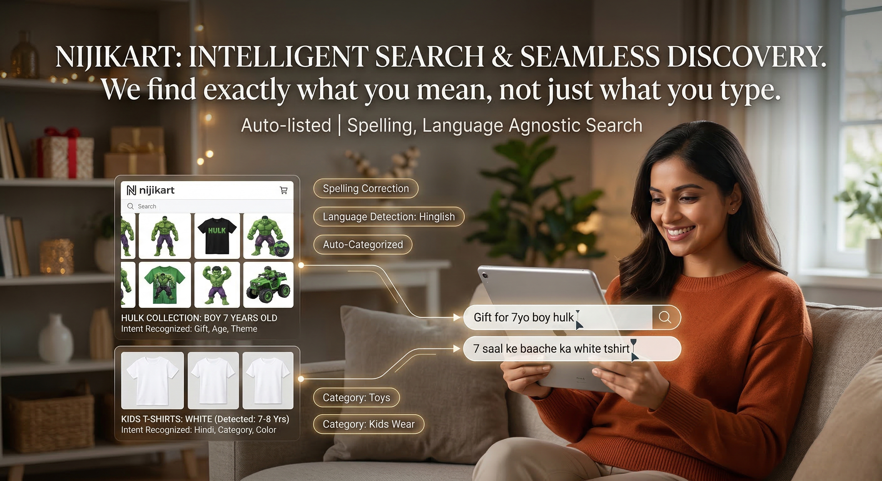 Tired of Bad Search? Meet Nijikart's New AI: It Speaks Your Language (Even When You Type "Gifft")