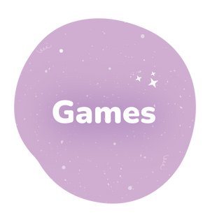 Games on yellow background