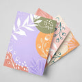 Personalized Notebook - Abstract with Custom Name - Qikink catalog image