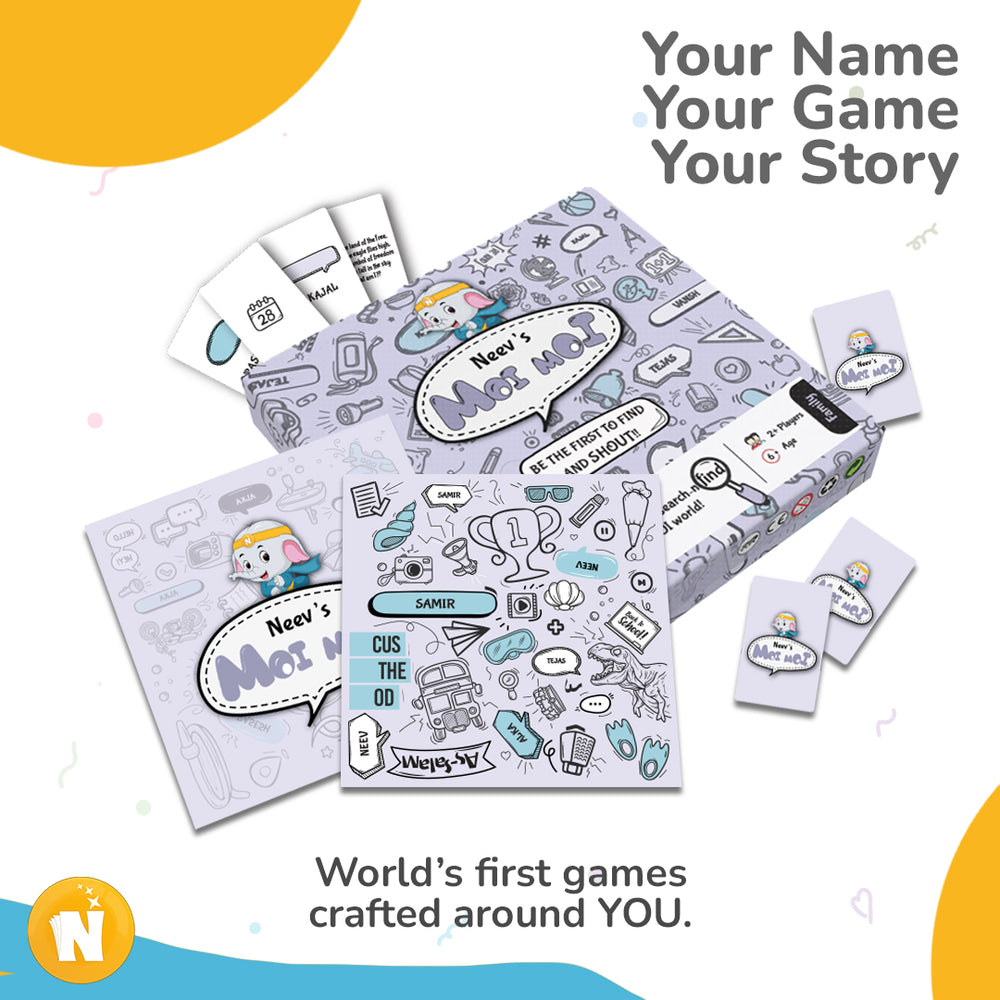 Moi Moi – World’s First Personalized Search-and-Find Game | Fun for All Ages & Occasions