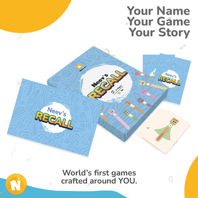 RECALL – Personalized Memory Game for Families, Friends & All Occasions