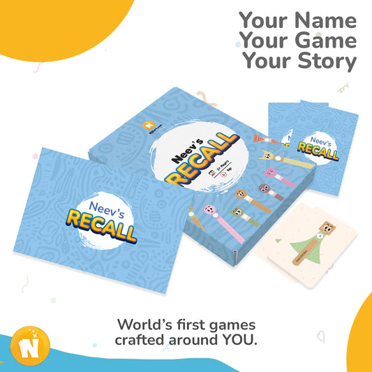 RECALL - The World’s First Personalized Memory Game  | Fun for All Ages and occasions!!