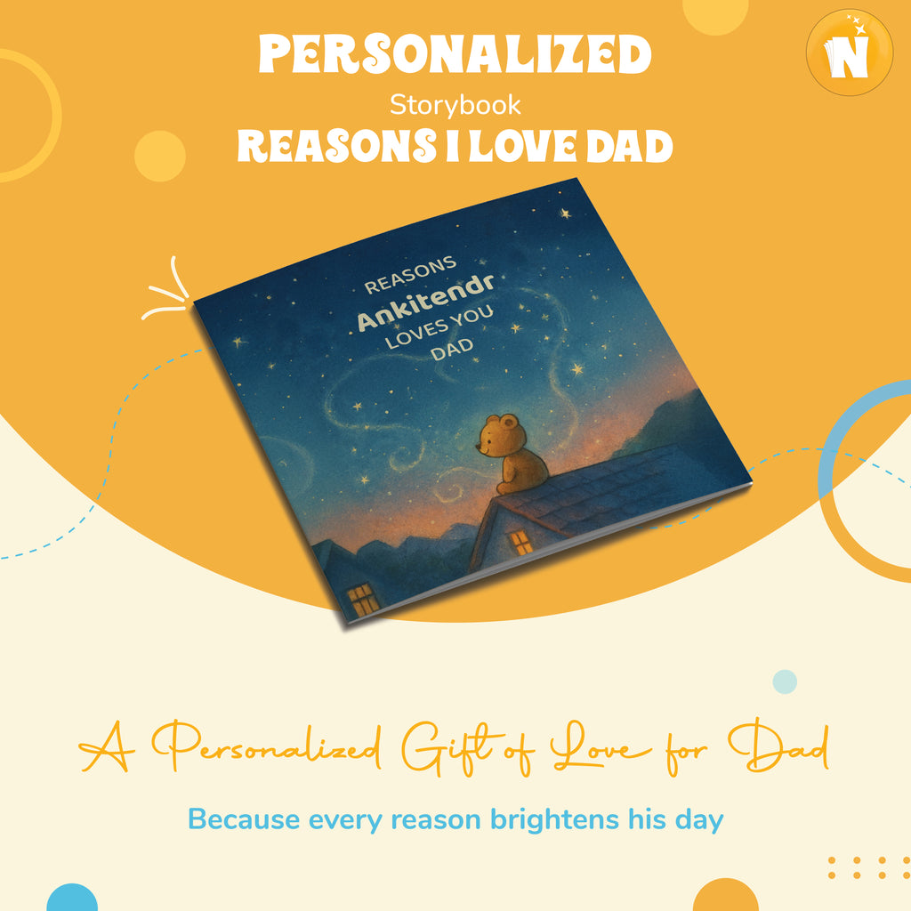 Reasons I Love You, Dad — Personalized Storybook from Child