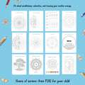 Mandala Magic | Personalized Coloring Book for Kids and Mindfulness