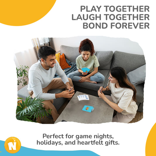 3-Person | FLASH: Fast Fun, Personalized card game for You!  | Fun for All Ages and occasions!!