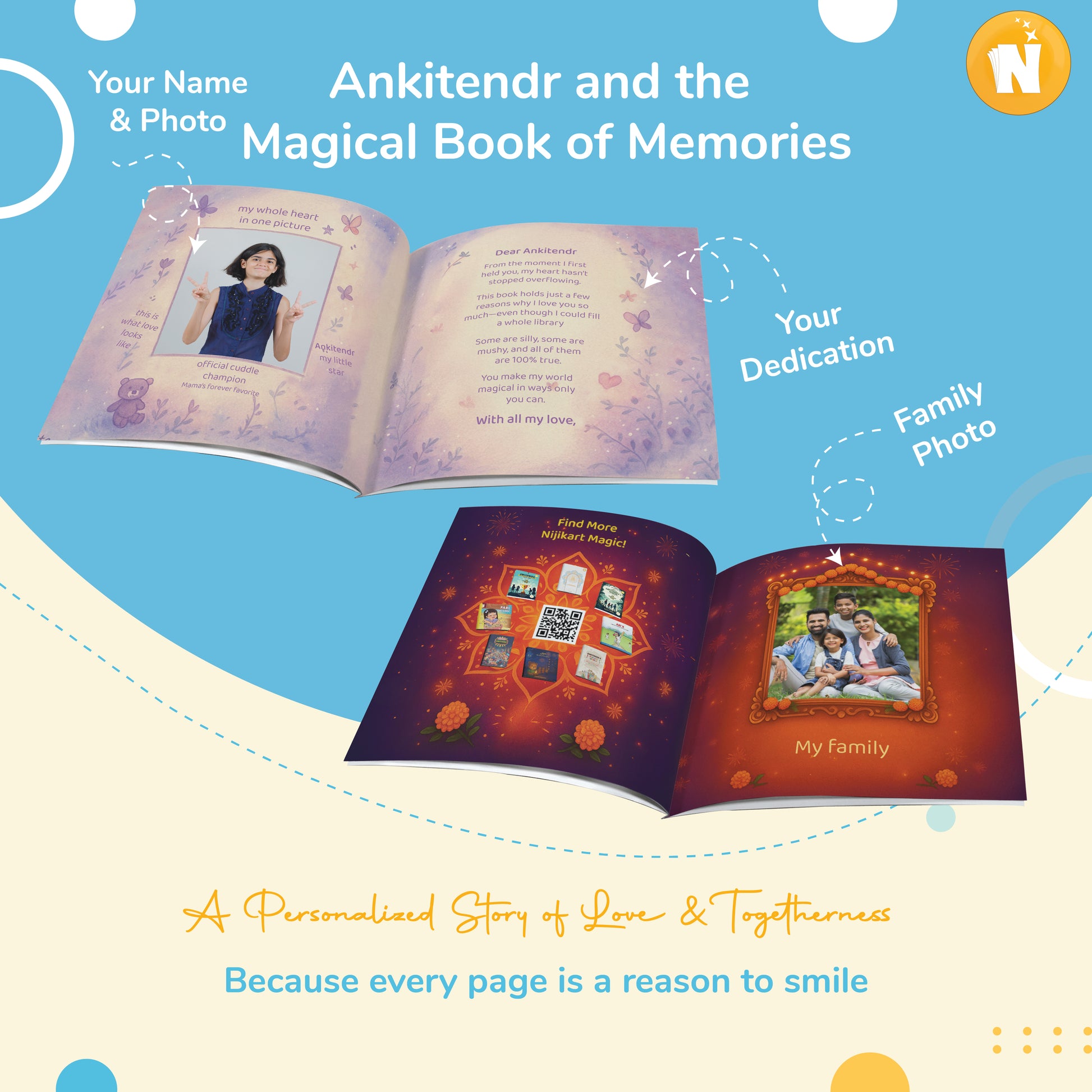 Reasons Mom Loves You — Personalized Storybook from Mom