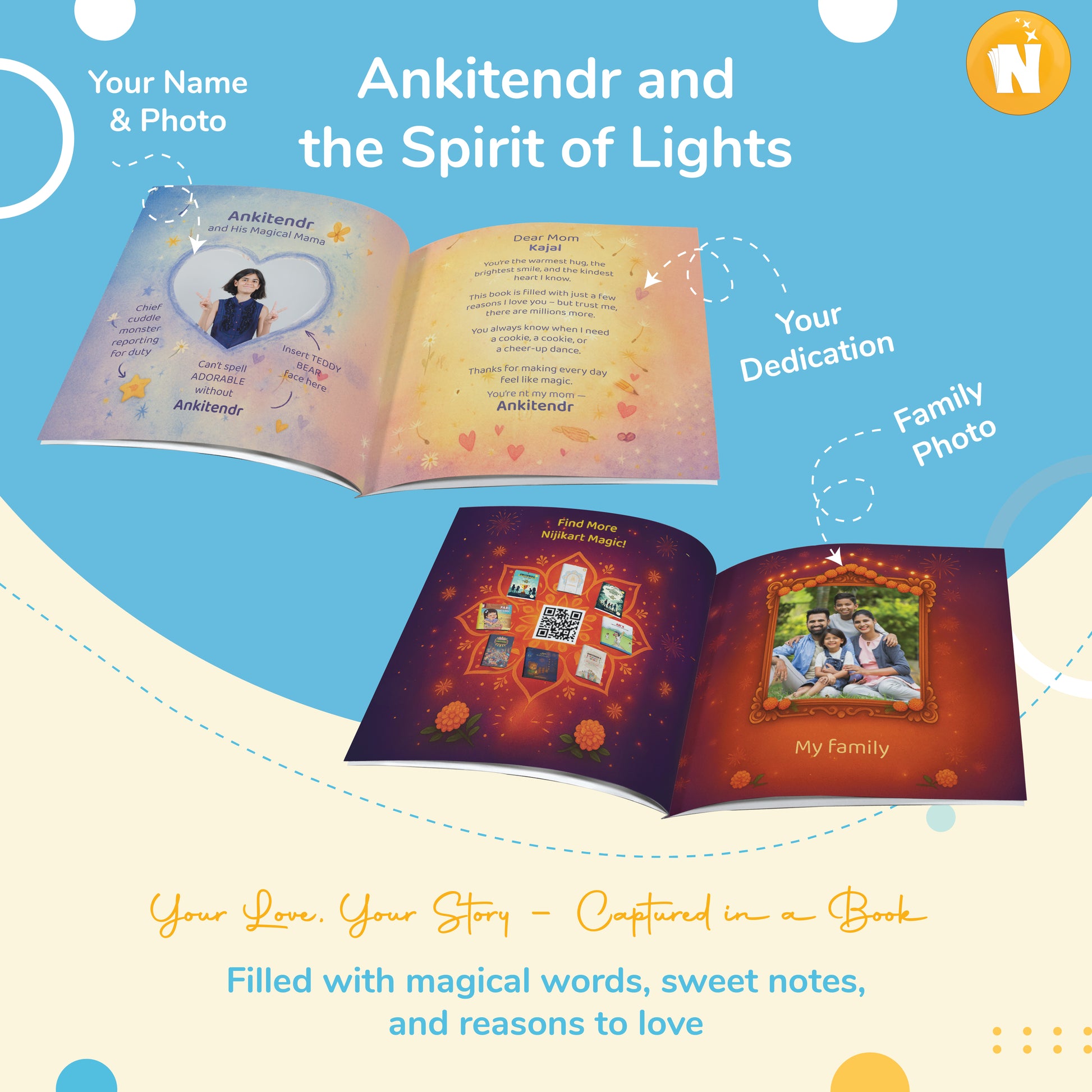 Reasons I Love You, Mom — Personalized Storybook from Child