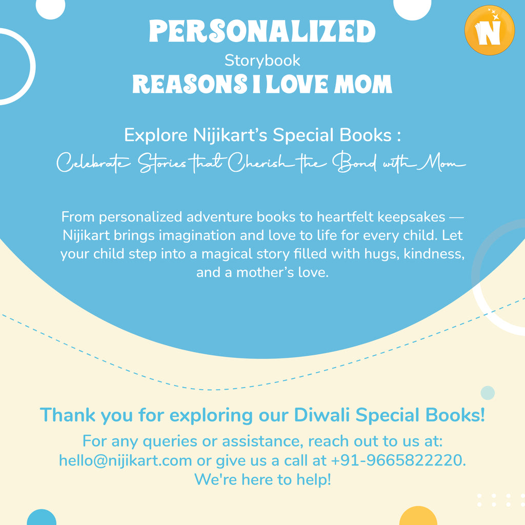 Reasons I Love You, Mom — Personalized Storybook from Child