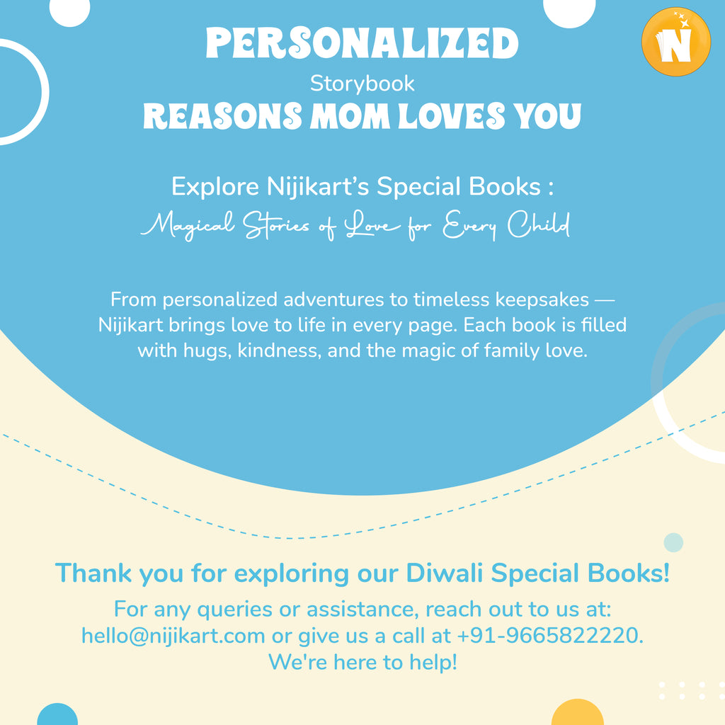 Reasons Mom Loves You — Personalized Storybook from Mom