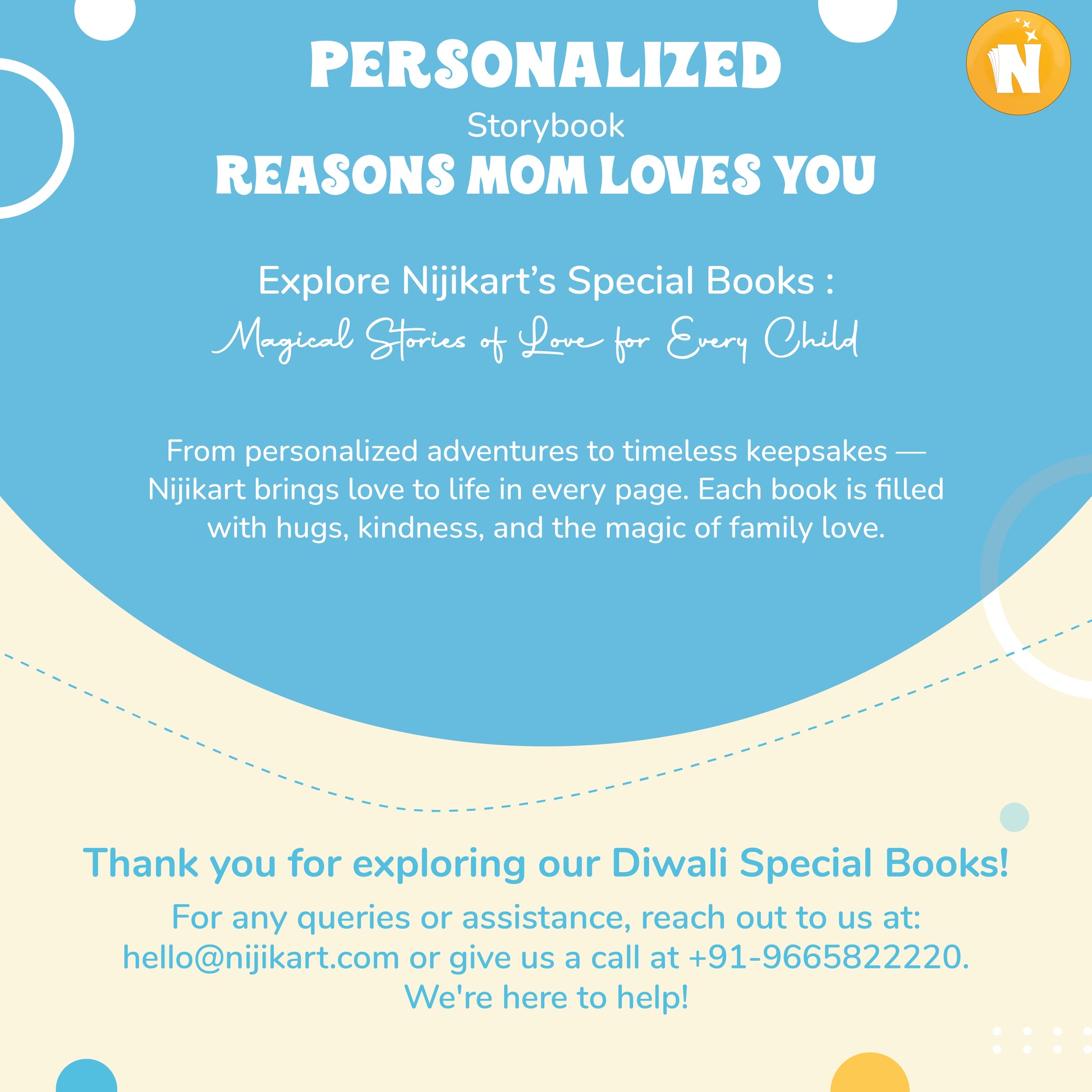 Reasons Mom Loves You — Personalized Storybook from Mom