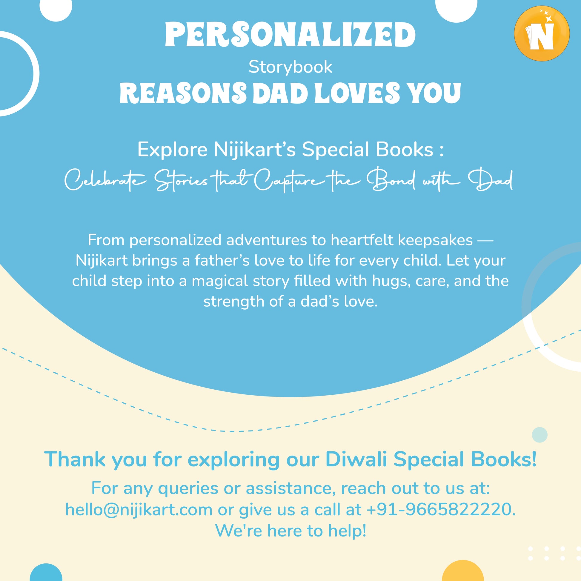 Reasons Dad Loves You — Personalized Storybook from Dad