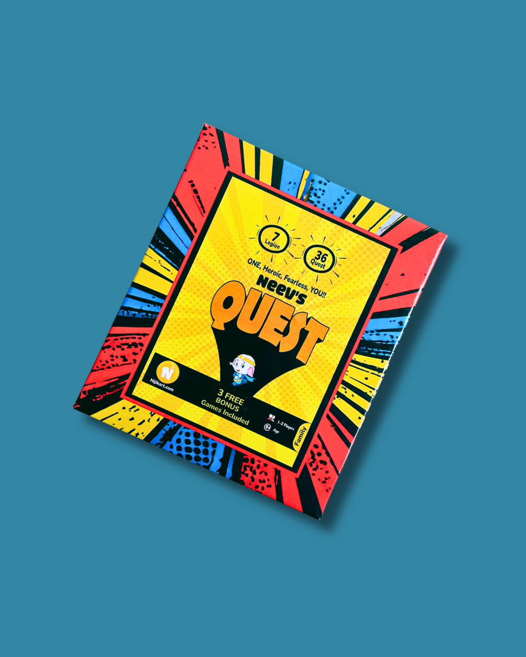 QUEST! | Personalized Heroic Adventure Board Game for All Ages