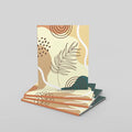 Personalized Notebook - Abstract with Custom Name - Qikink catalog image
