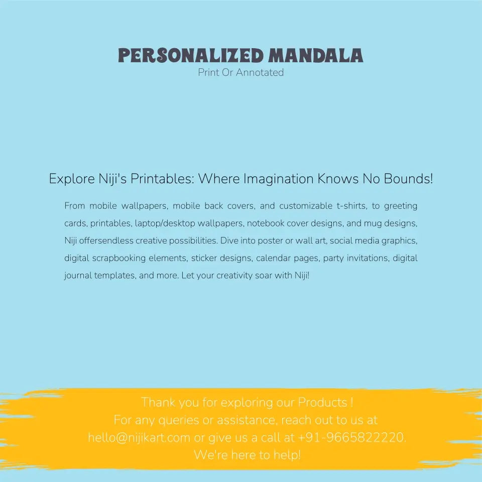 Mandala Heart Personalized Printable: Custom Name Insert, Colorable Keepsake Design
