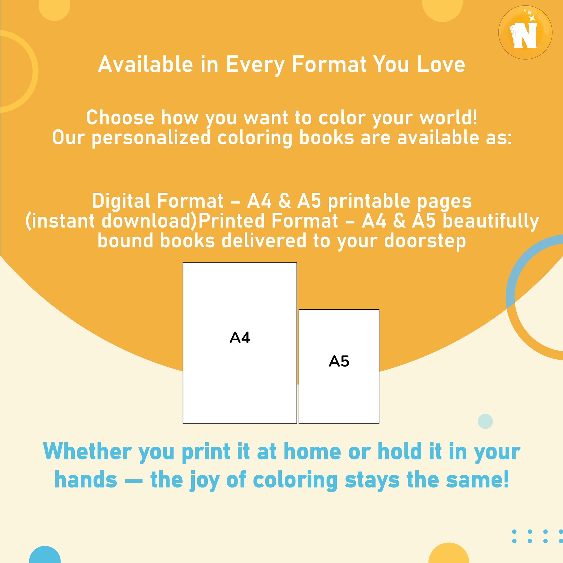 Personalized “I Am” Affirmation Coloring Book – Your Vibrant World