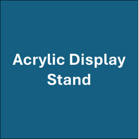 Personalized Kids Acrylic Display Stand – Custom Caricature + Name Design