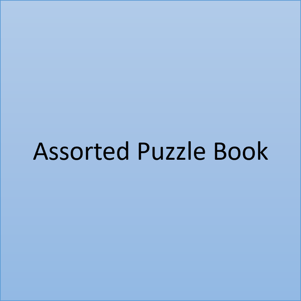 🧩 Personalized Assorted Puzzle Book – Printable or Printed Edition