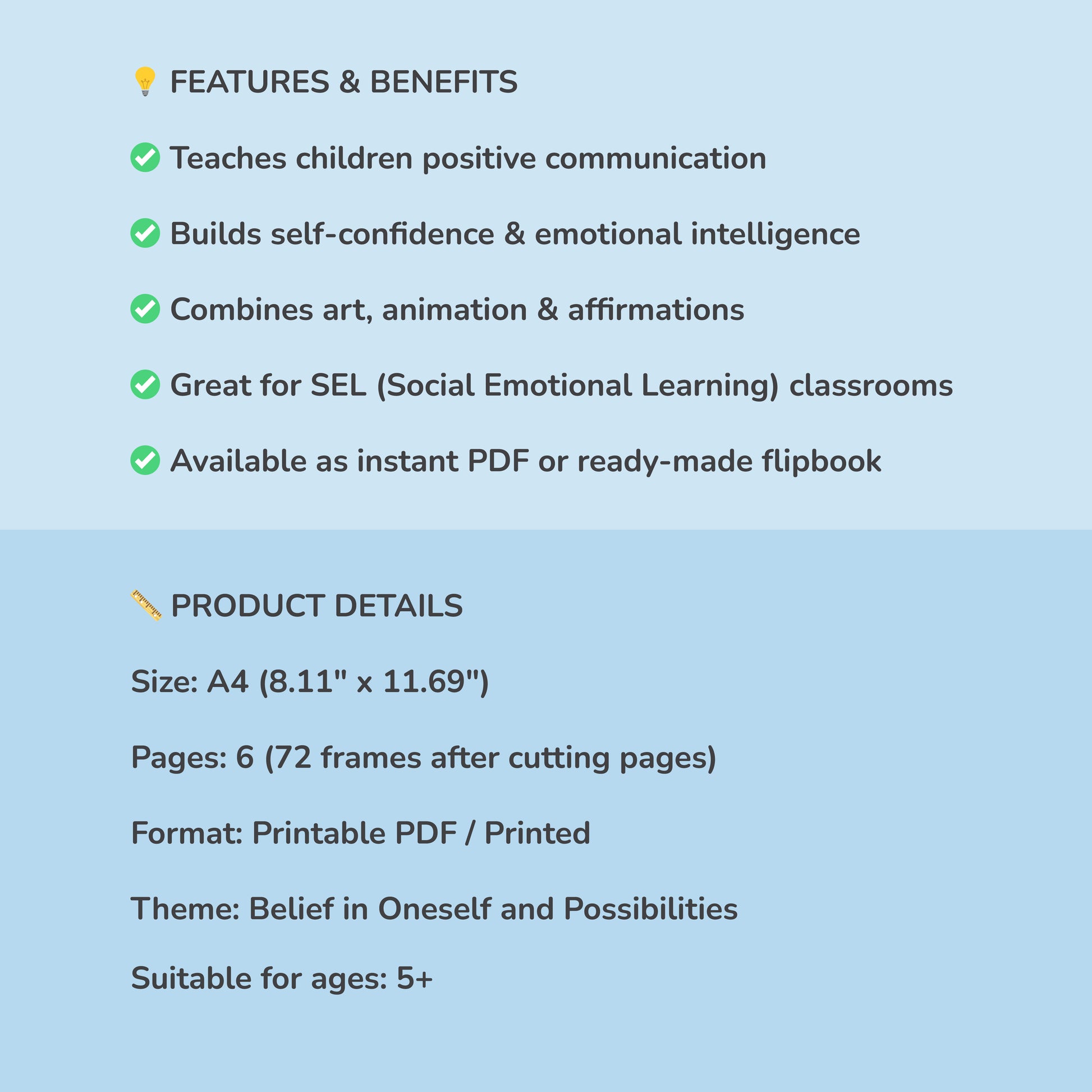 Believe Edition – Personalized Flipbook for Kids