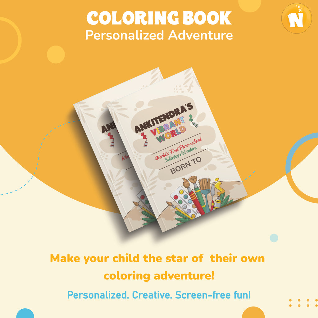 Personalized “I Was Born To” Affirmation Coloring Book – My Purposeful World