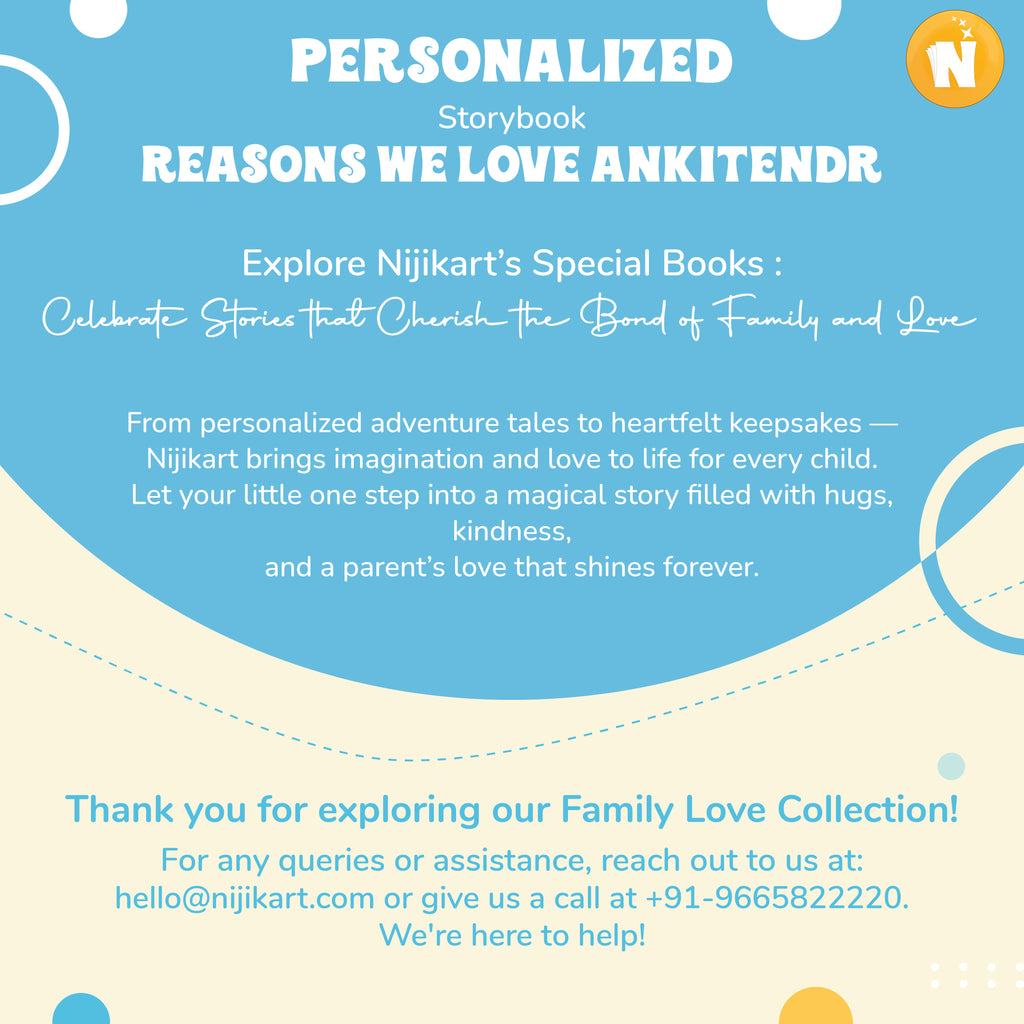 Reasons We Love You — Personalized Storybook from Mom & Dad