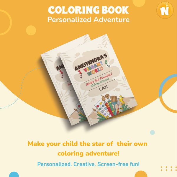 Personalized “I Can” Affirmation Coloring Book – My Empowered World