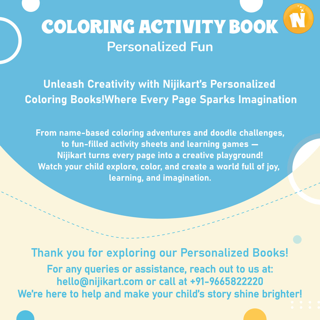 Personalized “I Can” Affirmation Coloring Book – My Empowered World