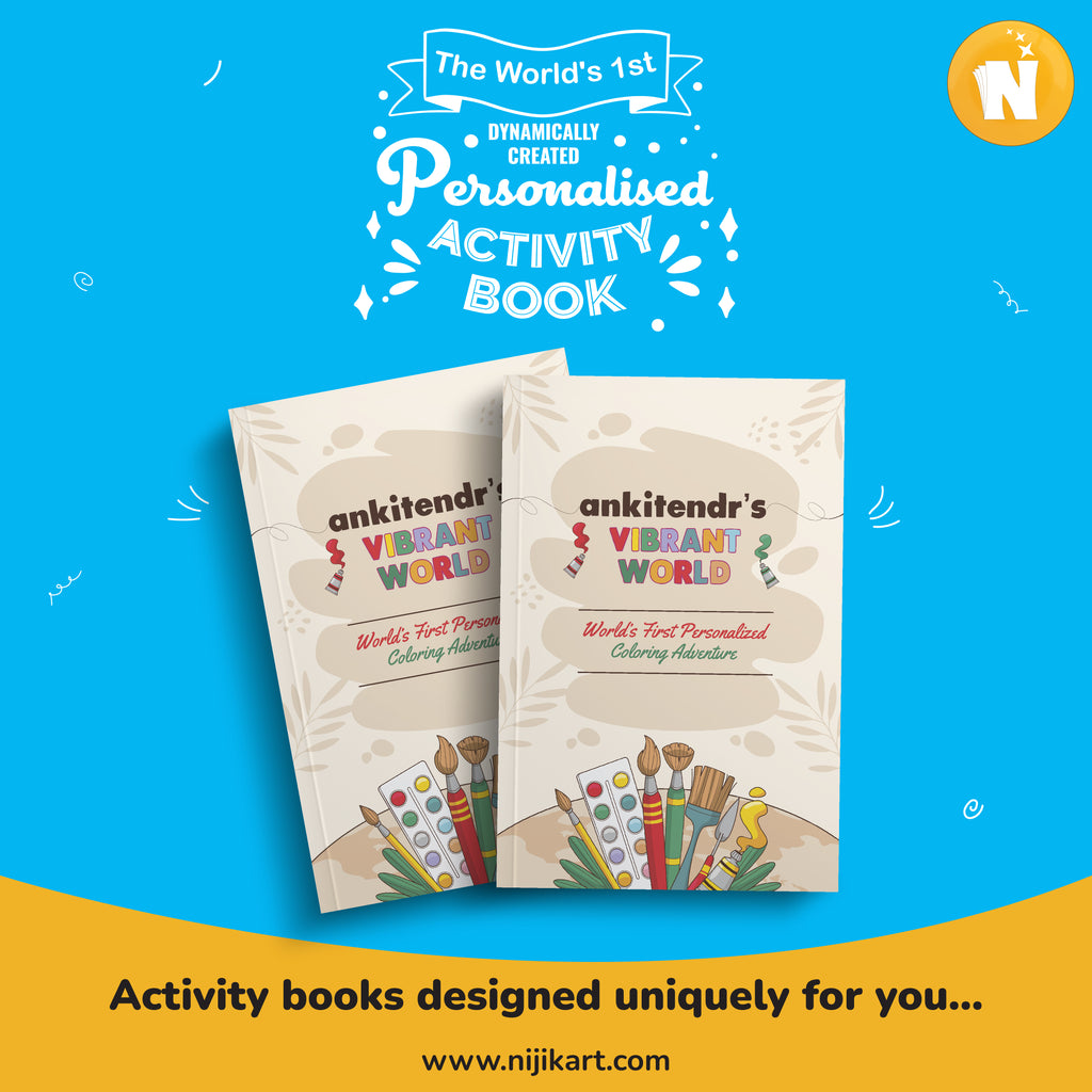 Personalized Coloring Book Vol. 1 | Custom Art & Mandalas with Your Child's Name