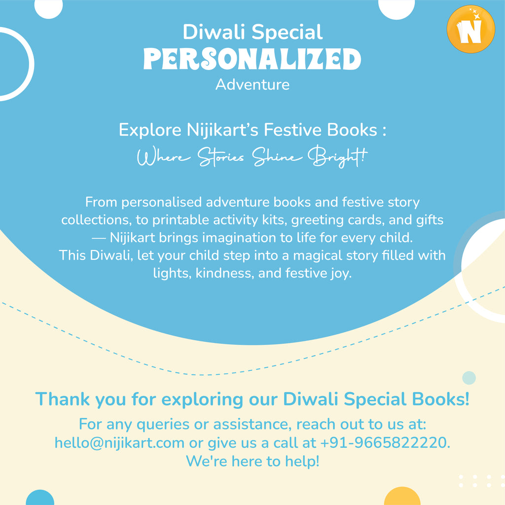 Personalized Diwali Storybook — Your Child and the Spirit of Lights