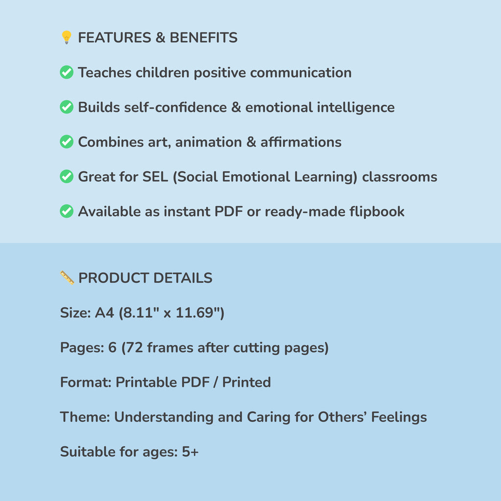 Empathetic Edition – Personalized Flipbook for Kids