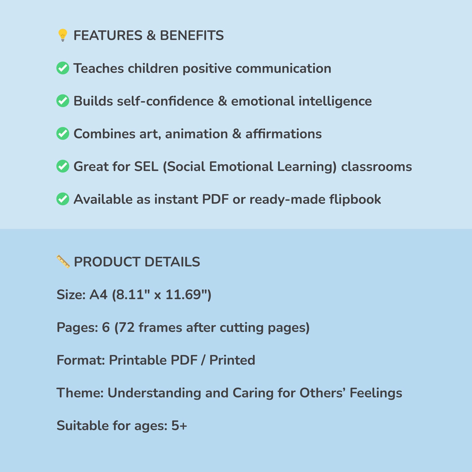 Empathetic Edition – Personalized Flipbook for Kids