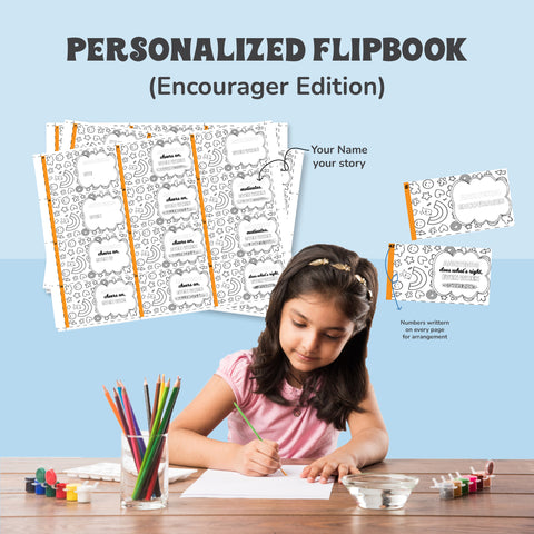 Encourager Edition – Personalized Flipbook for Kids