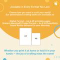FrameTrix: Dining Room Edition – Personalized Craft Book for Kids