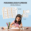 Gritty Edition – Personalized Flipbook for Kids