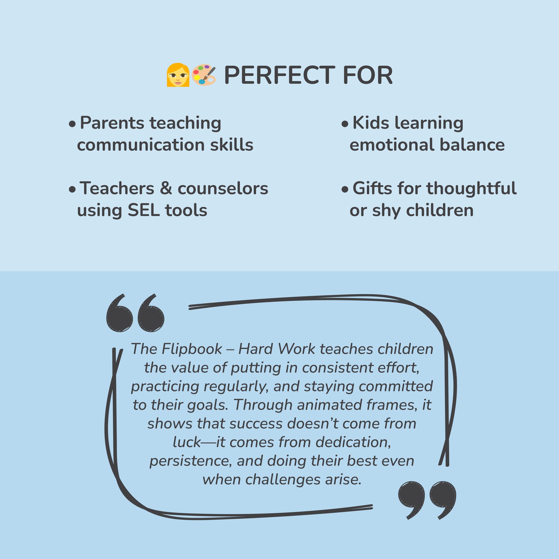 Hard Work Edition – Personalized Flipbook for Kids