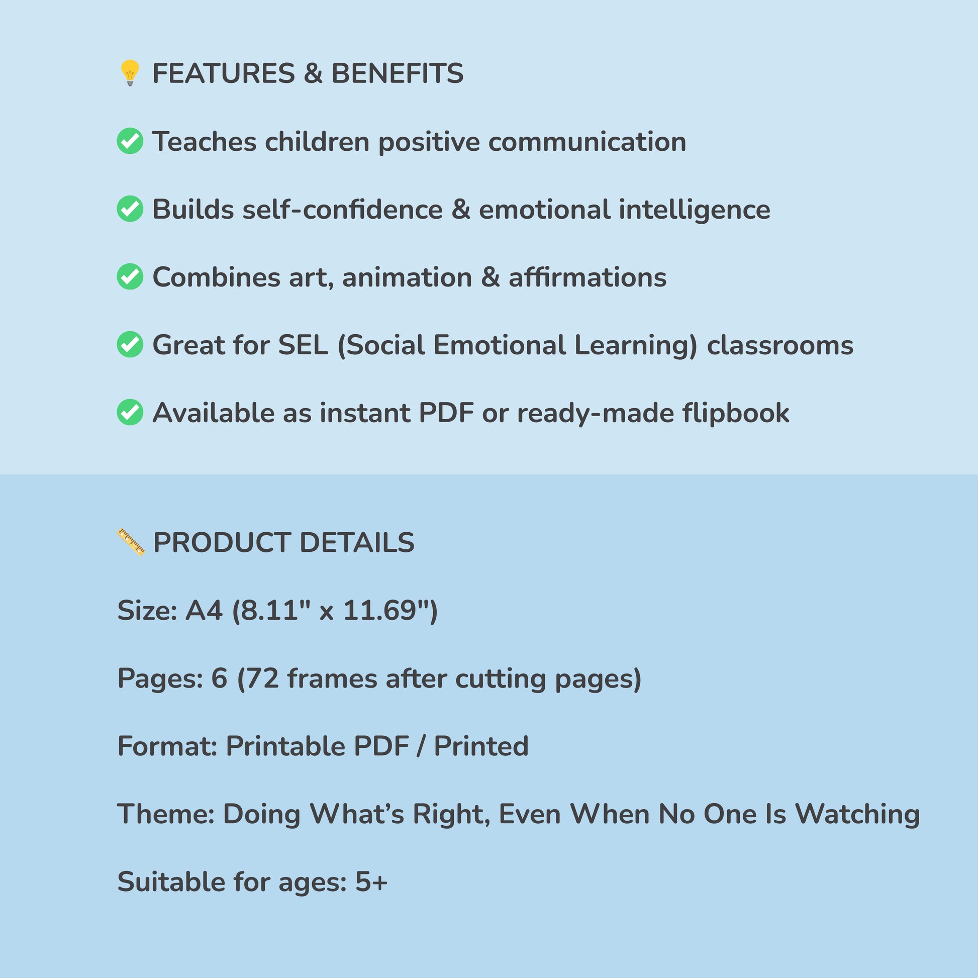 Integrity Edition – Personalized Flipbook for Kids