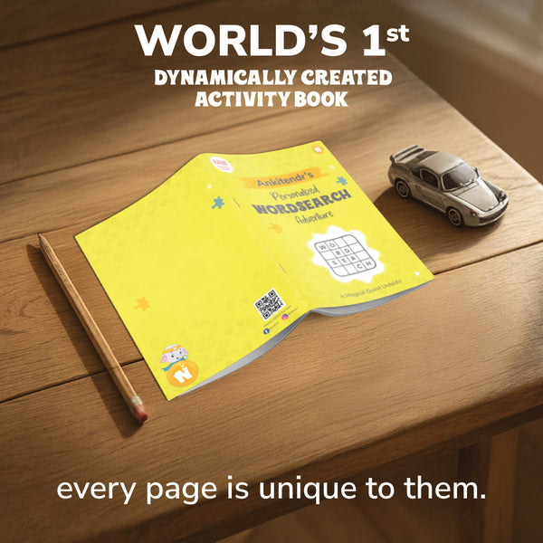 🧩 Personalized Wordsearch Adventure for Kids & Families