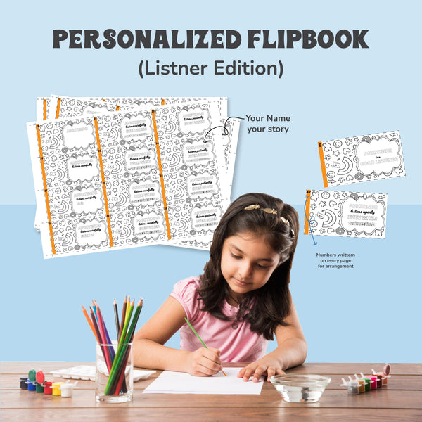Listener Edition – Personalized Flipbook for Kids