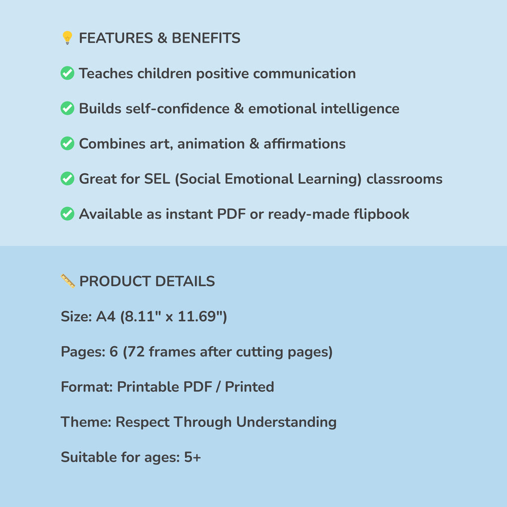 Listener Edition – Personalized Flipbook for Kids