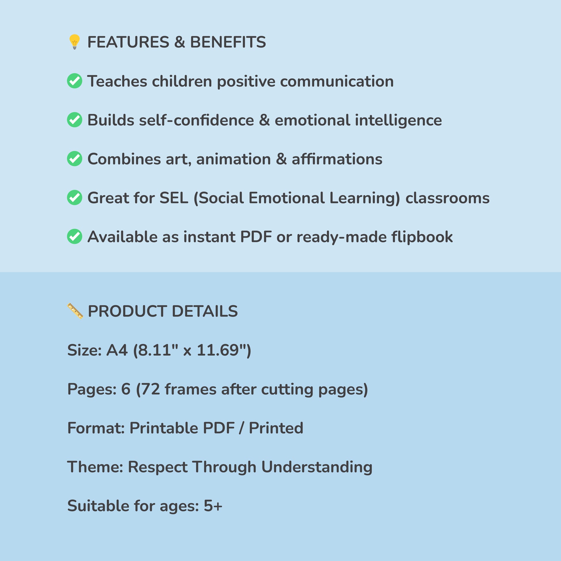 Listener Edition – Personalized Flipbook for Kids