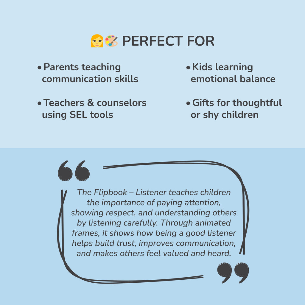 Listener Edition – Personalized Flipbook for Kids