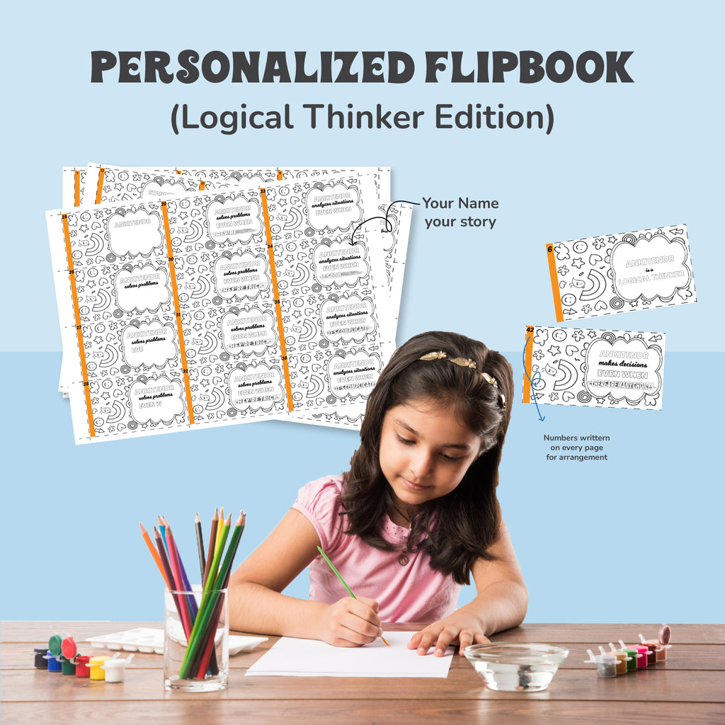 Logical Thinker Edition – Personalized Flipbook for Kids