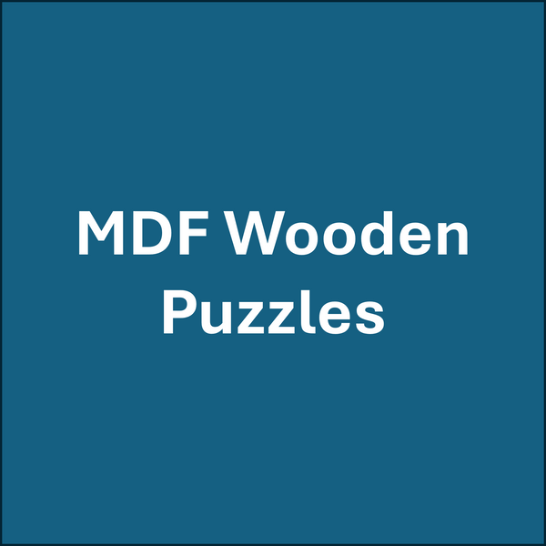 Personalized Kids MDF Wooden Puzzles – Custom Caricature + Name Design