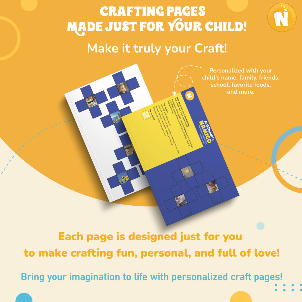 Namigo – Personalized Puzzle Craft Book for Kids