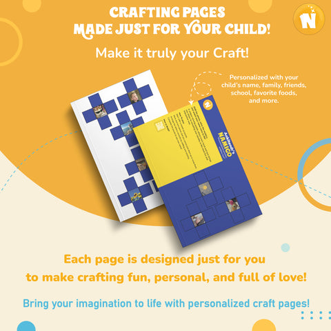 Namigo – Personalized Puzzle Craft Book for Kids