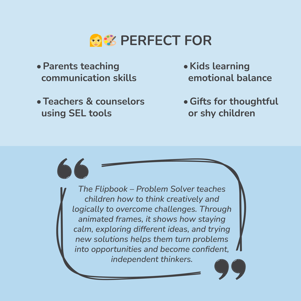 Problem Solver Edition – Personalized Flipbook for Kids