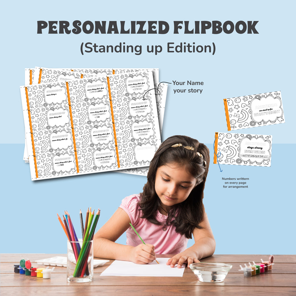 Stand Up Edition – Personalized Flipbook for Kids