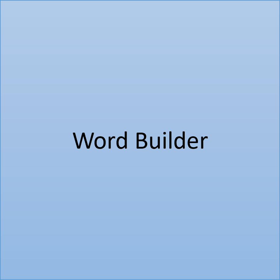 🧩 Personalized Word Builder Challenge